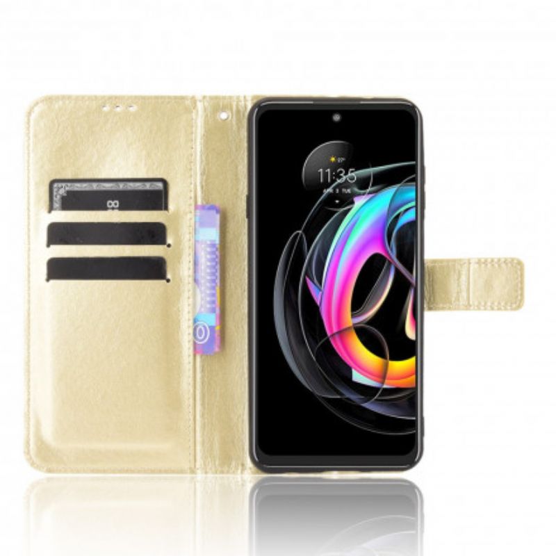 Folio-hoesje Motorola Edge 20 Lite Flitsend Kunstleer