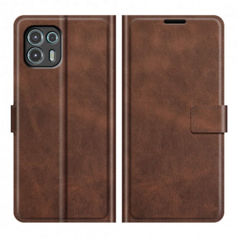 Folio-hoesje Motorola Edge 20 Lite Telefoonhoesje Slank Extreem Leereffect