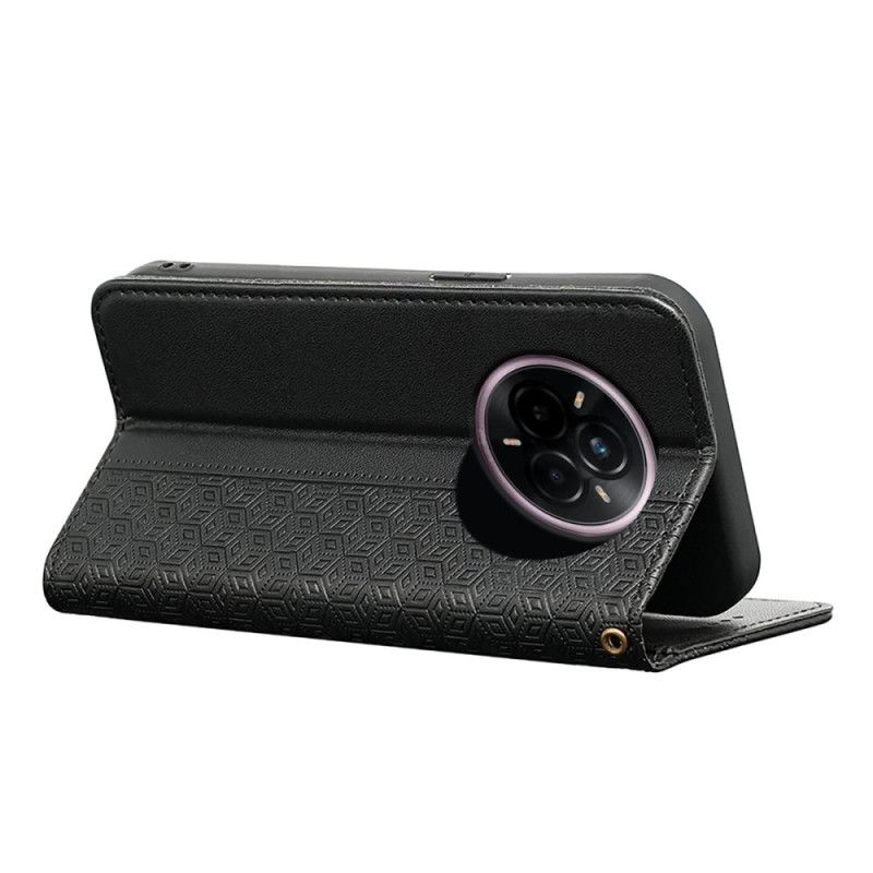 Folio-hoesje Realme 14 Pro Plus 5g Geruite Band