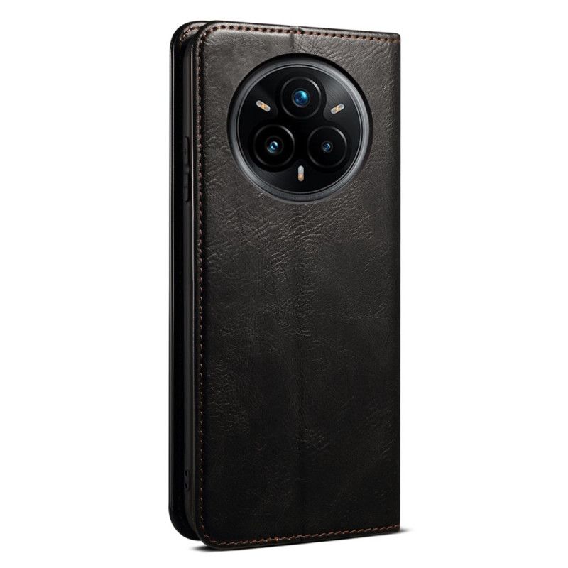 Folio-hoesje Realme 14 Pro Plus 5g Gewaxt Kunstleer Bescherming Hoesje