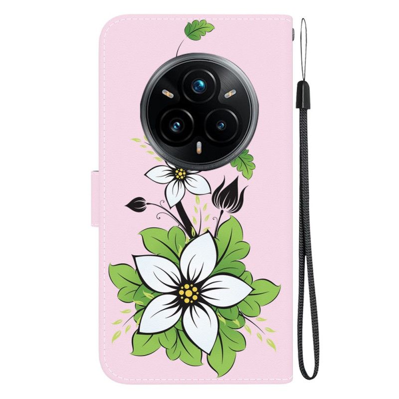 Folio-hoesje Realme 14 Pro Plus 5g Leliepatroon