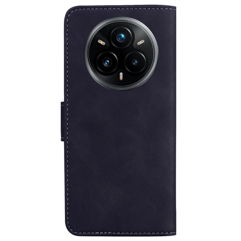 Folio-hoesje Realme 14 Pro Plus 5g Telefoonhoesje Couture Met Suède-effect