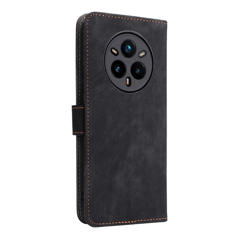 Folio-hoesje Realme 14 Pro Plus 5g Telefoonhoesje Suède-effect Met Rfid-bescherming