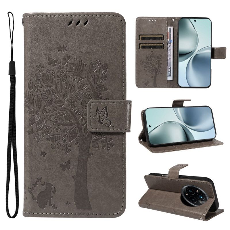 Leren Hoesje Realme 14 Pro Plus 5g Krabpaal Bescherming Hoesje