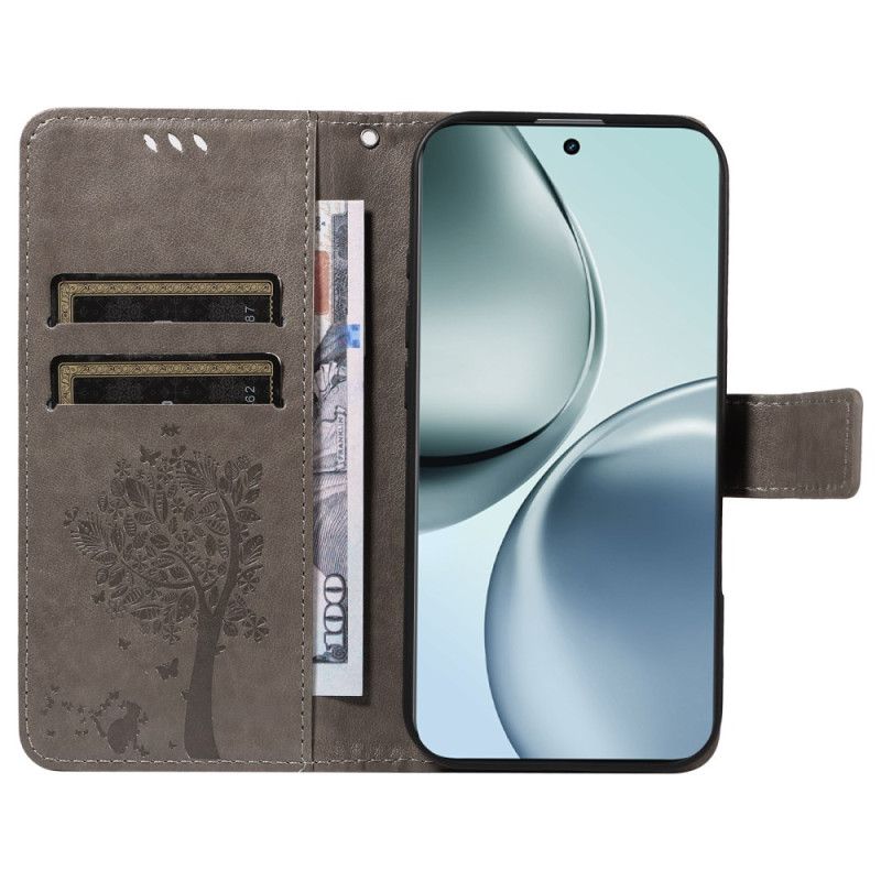 Leren Hoesje Realme 14 Pro Plus 5g Krabpaal Bescherming Hoesje