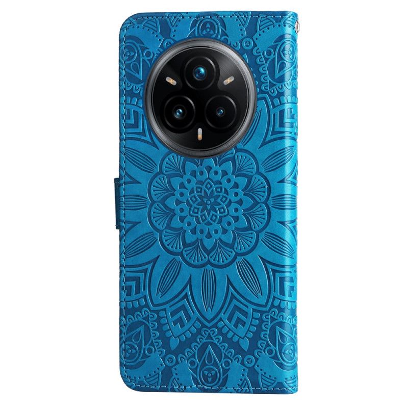 Leren Hoesje Realme 14 Pro Plus 5g Sublieme Zonnebloem Bescherming Hoesje