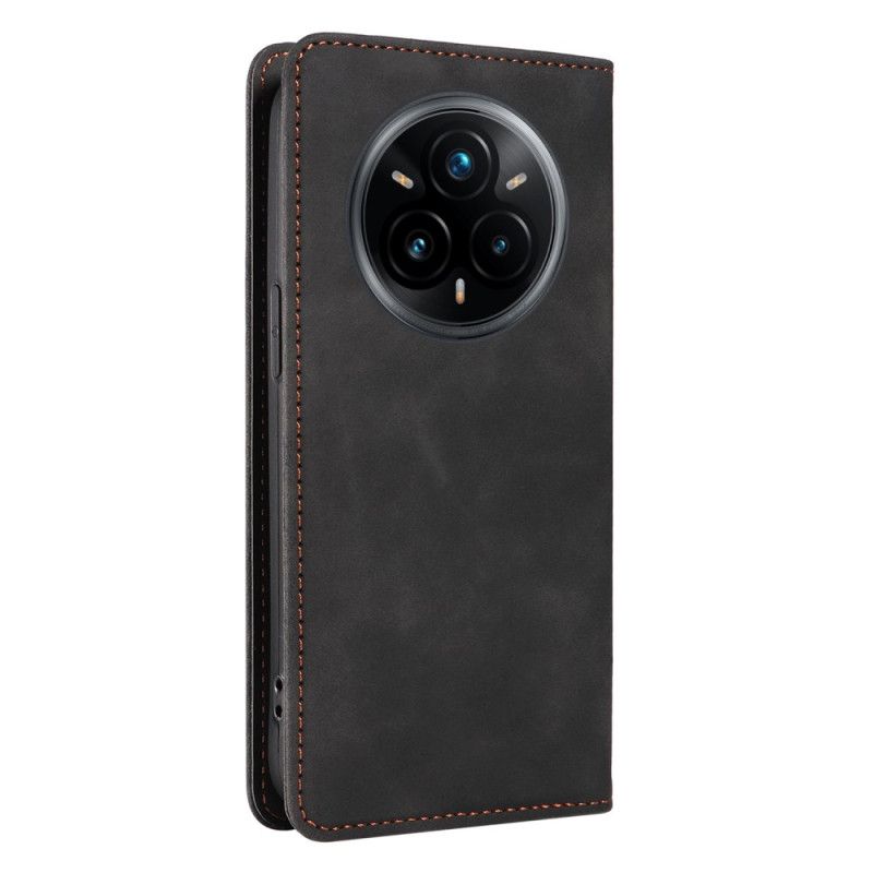 Leren Hoesje Voor Realme 14 Pro Plus 5g Suède-effect Betopnice