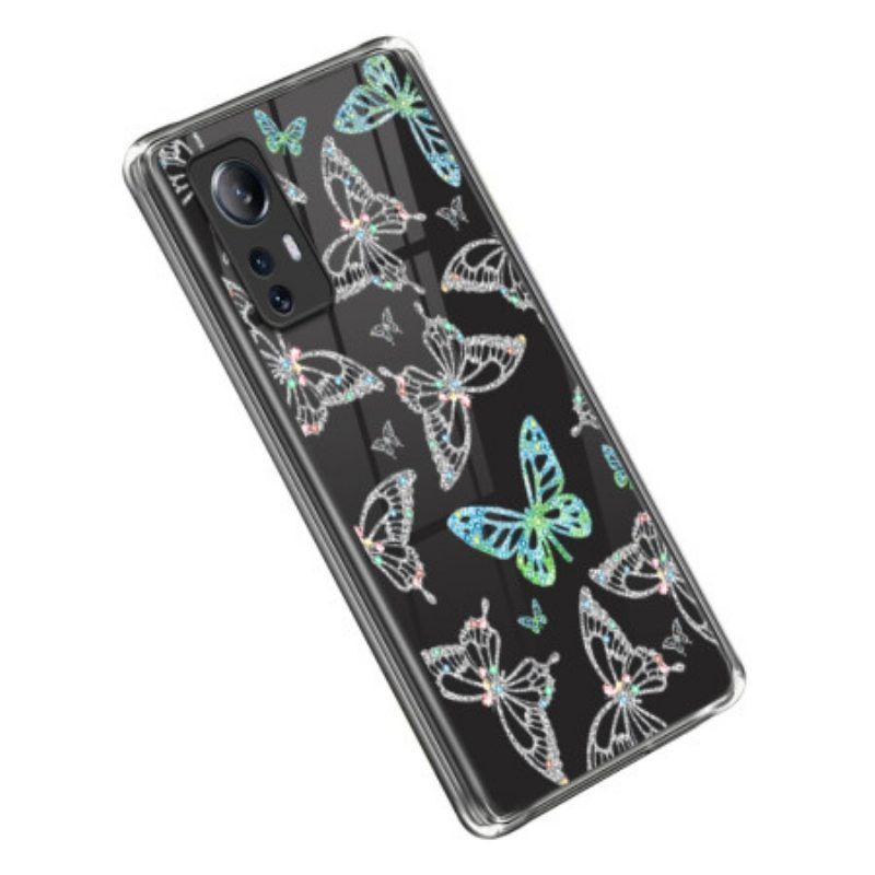 Hoesje voor Xiaomi 12 Lite Anti-vergelende Vlinders