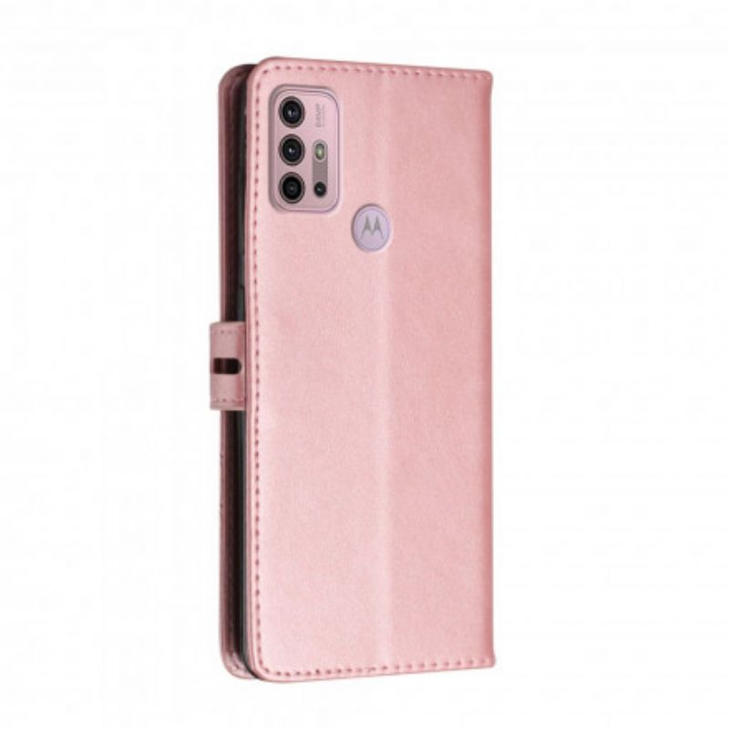 Folio-hoesje Moto G30 / G10 Telefoonhoesje Beste Geval