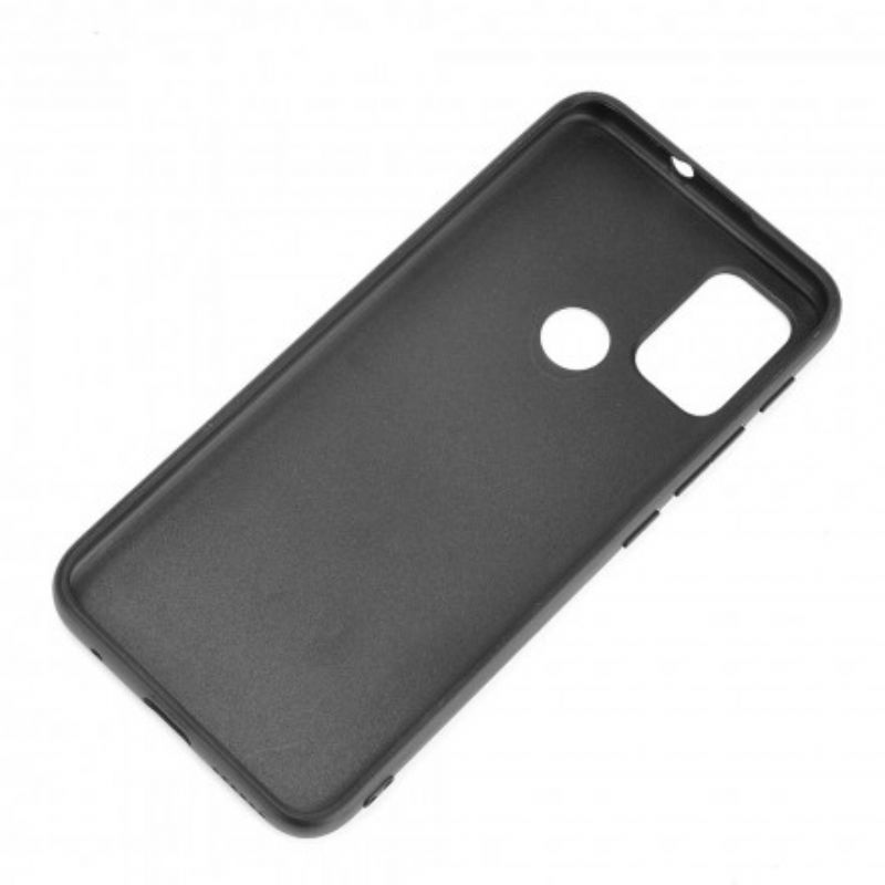 Hoesje Moto G30 / G10 Couture Leereffect Bescherming Hoesje