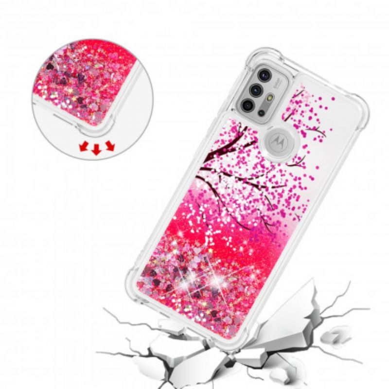 Hoesje Moto G30 / G10 Glitterboom