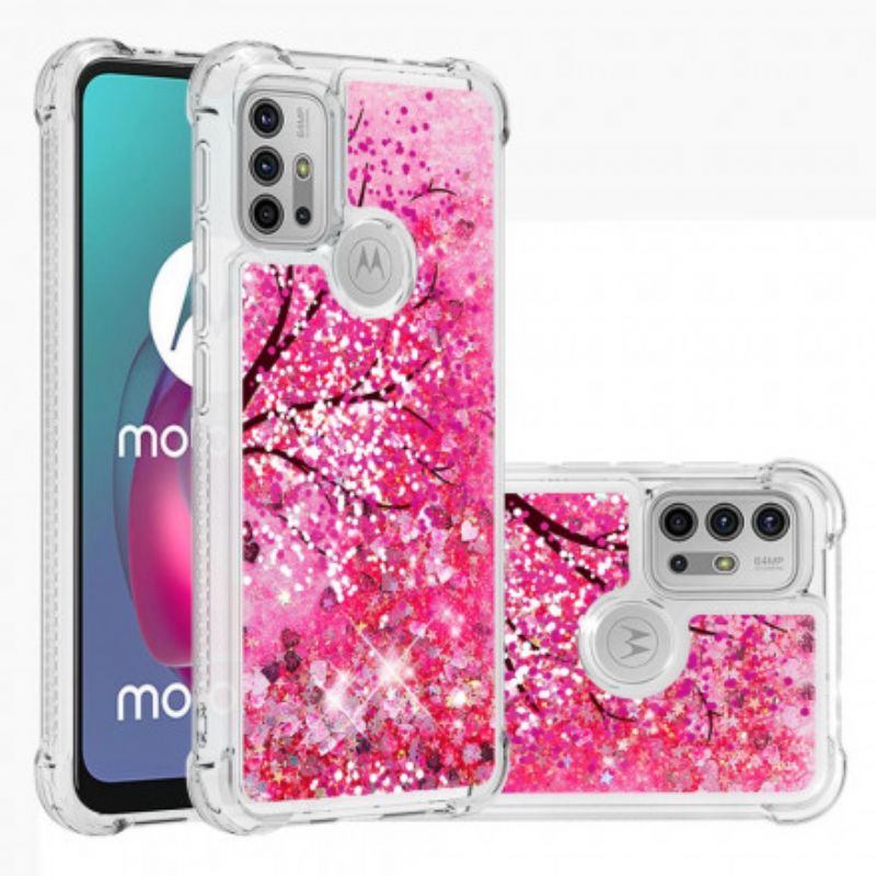 Hoesje Moto G30 / G10 Glitterboom