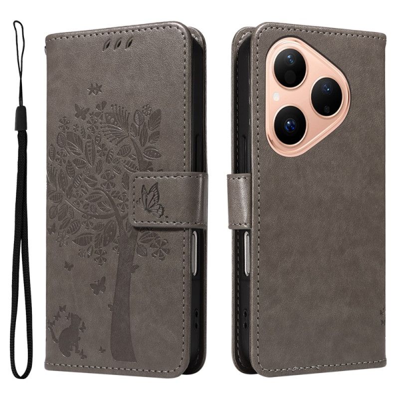 Folio-hoesje Huawei Pura 80 Kat En Boom