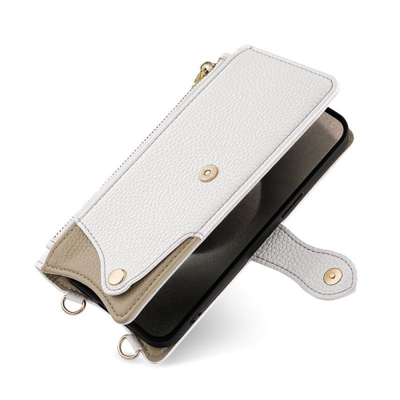 Folio-hoesje Huawei Pura 80 Portemonnee Met Ketting