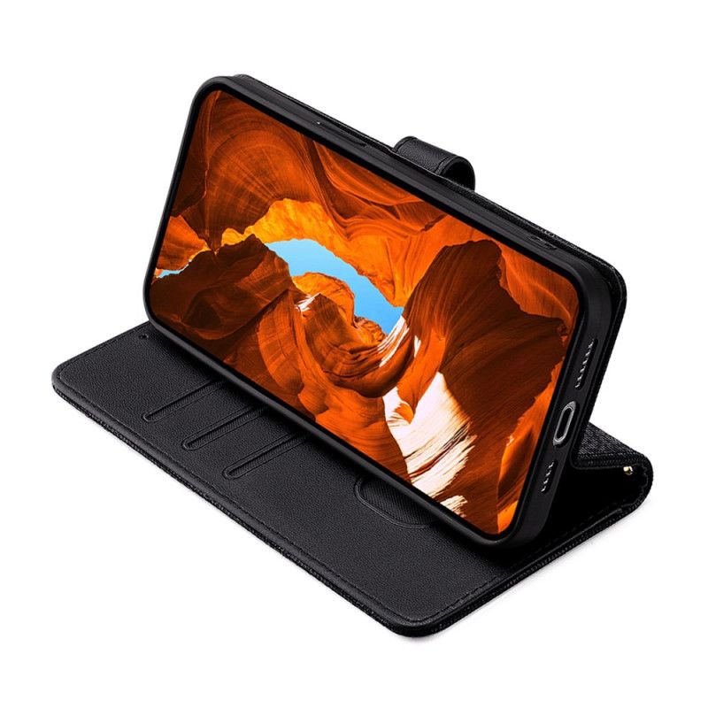 Folio-hoesje Huawei Pura 80 Telefoonhoesje Metalen Gesp