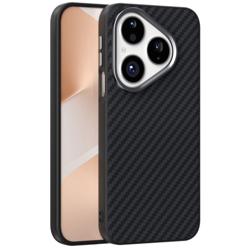 Hoesje Huawei Pura 80 Magsafe Koolstofvezeltextuur Abeel Bescherming Hoesje