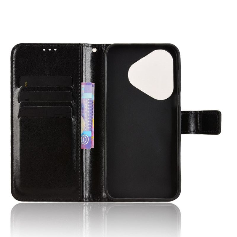 Leren Hoesje Voor Huawei Pura 80 Opvallend Imitatieleer