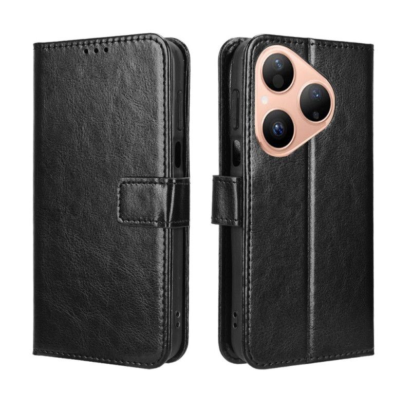 Leren Hoesje Voor Huawei Pura 80 Opvallend Imitatieleer