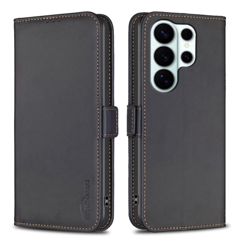 Flip Case Leren Samsung Galaxy S26 Ultra Binfen-kleur