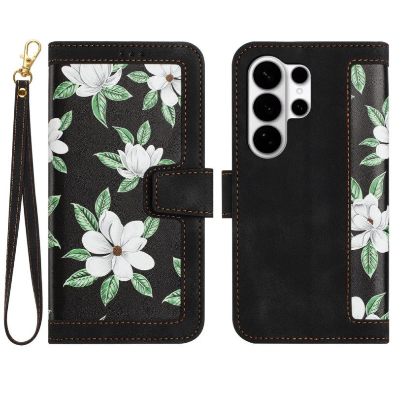 Folio-hoesje Samsung Galaxy S26 Ultra Telefoonhoesje Bloemendesign