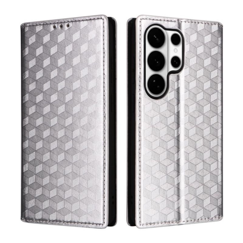 Folio-hoesje Samsung Galaxy S26 Ultra Telefoonhoesje Diamantpatroon