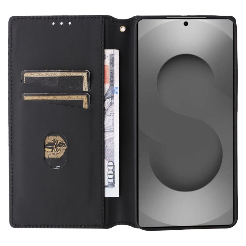 Folio-hoesje Samsung Galaxy S26 Ultra Telefoonhoesje Diamantpatroon