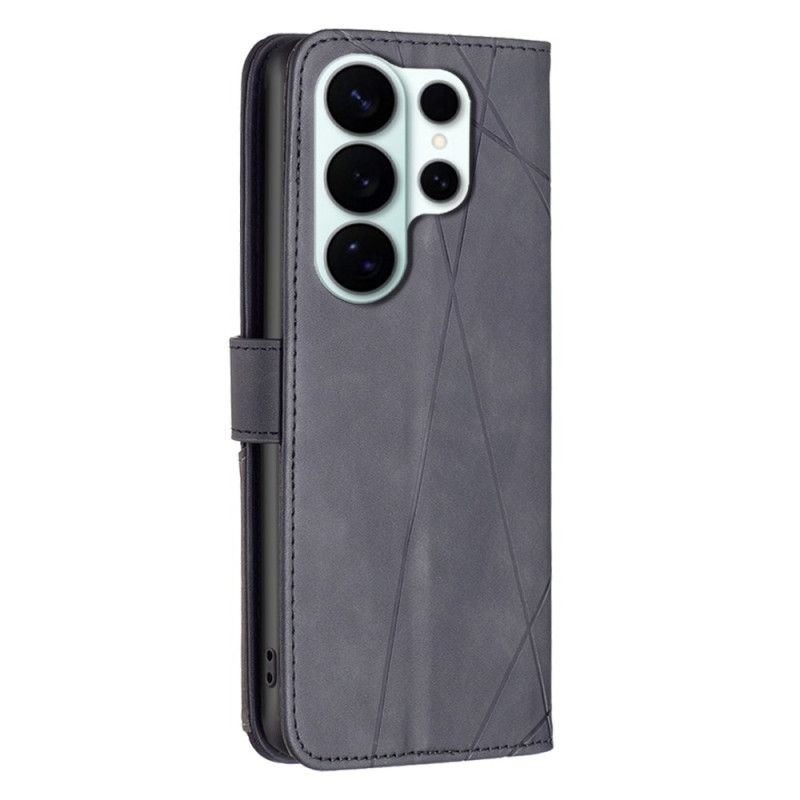 Leren Hoesje Samsung Galaxy S26 Ultra Binfen Geometrische Kleur Bescherming Hoesje