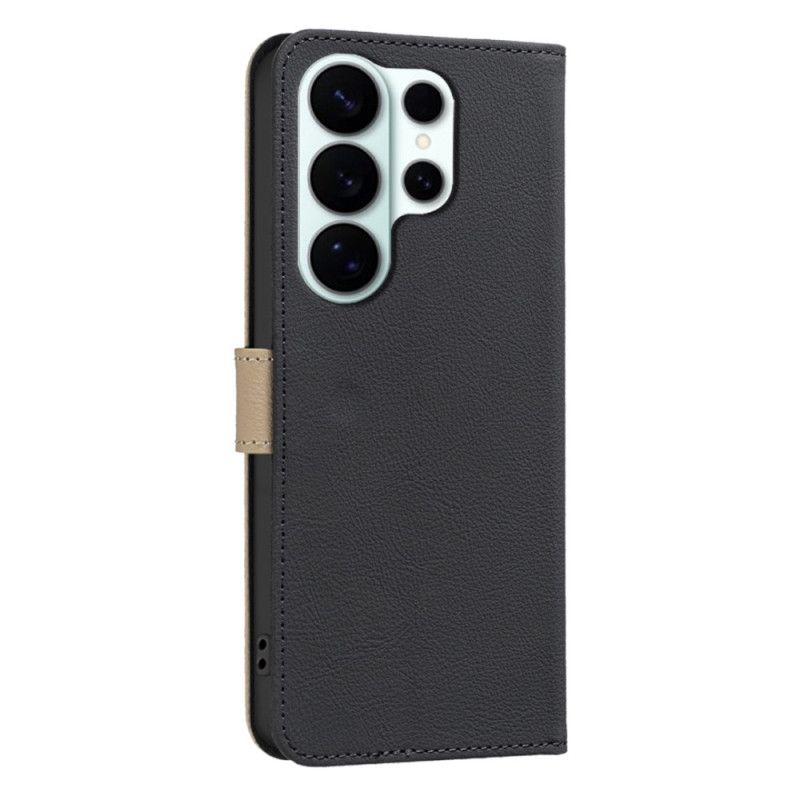 Leren Hoesje Samsung Galaxy S26 Ultra Binfen Kleur Bloemendesign Bescherming Hoesje