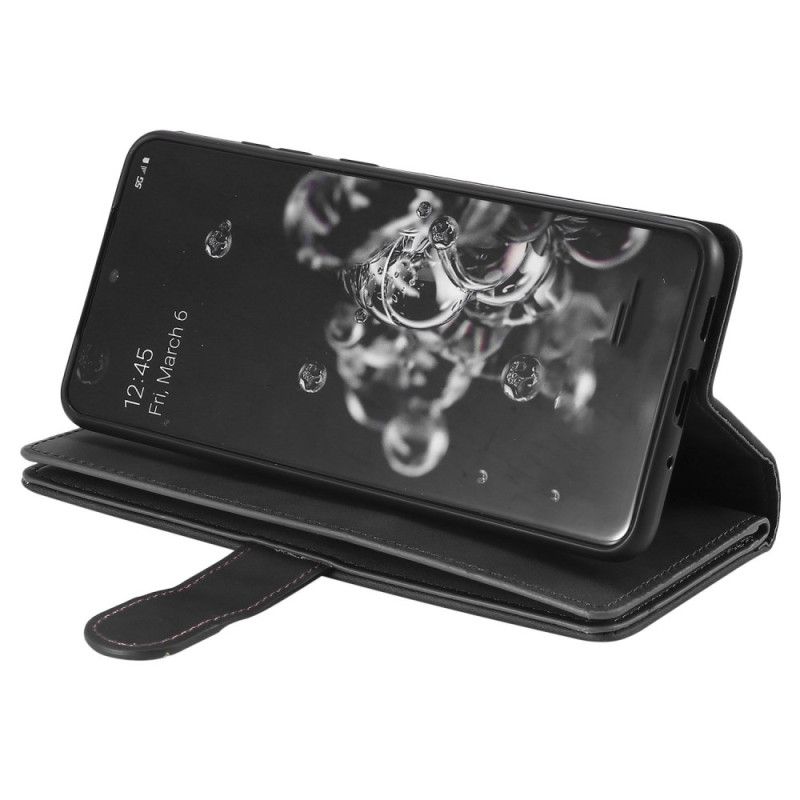 Leren Hoesje Samsung Galaxy S26 Ultra Portemonnee Met 9 Kaartsleuven