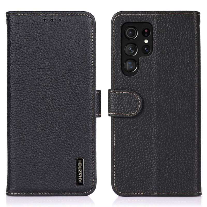 Leren Hoesje Voor Samsung Galaxy S26 Ultra Khazneh Leer