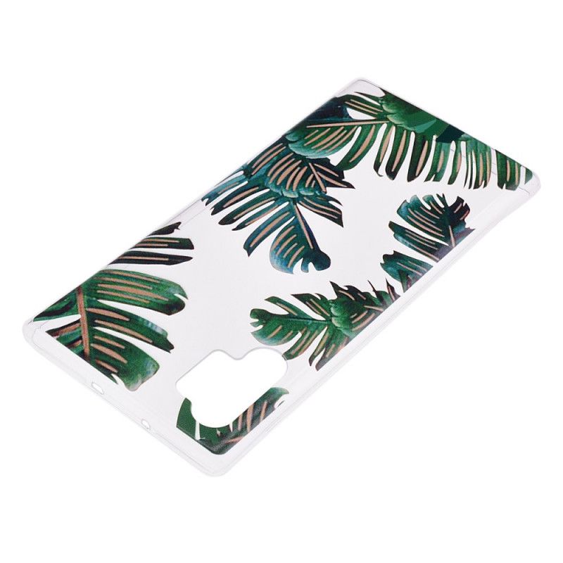 Case Hoesje Samsung Galaxy Note 10 Plus Telefoonhoesje Groene Bladeren