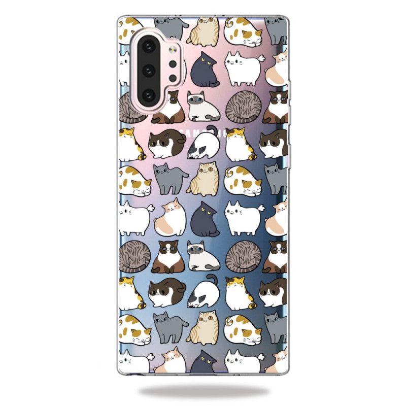 Hoesje voor Samsung Galaxy Note 10 Plus Topkatten