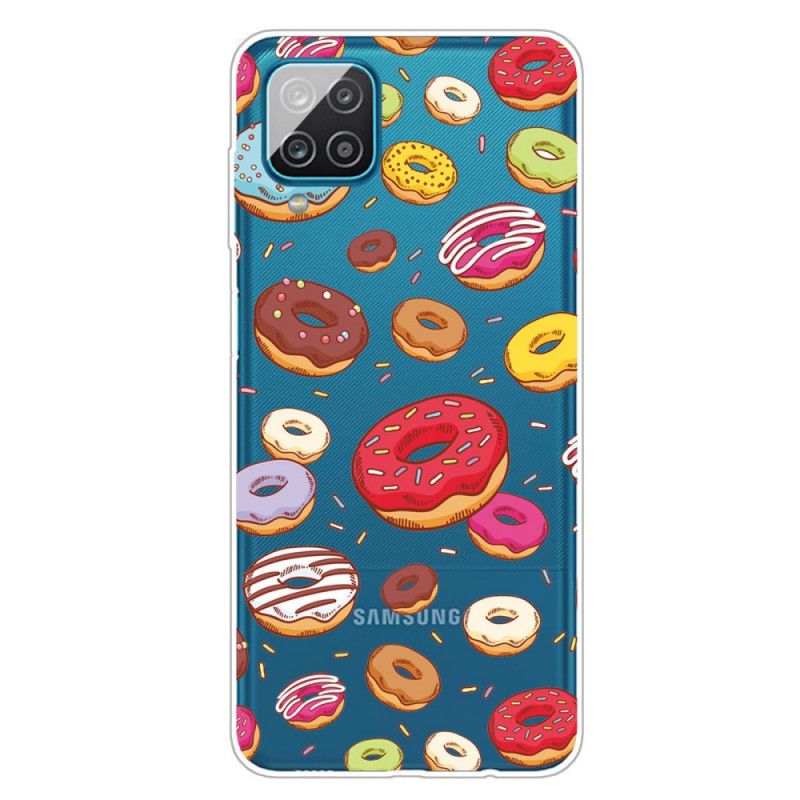 Cover Hoesje Samsung Galaxy A12 Telefoonhoesje Hou Van Donuts