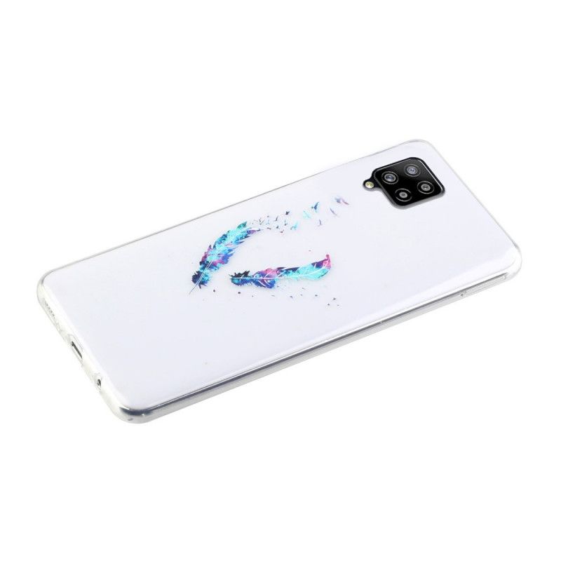 Hoesje Samsung Galaxy A12 Transparante Veren