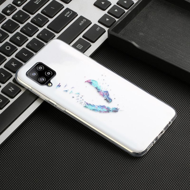 Hoesje Samsung Galaxy A12 Transparante Veren