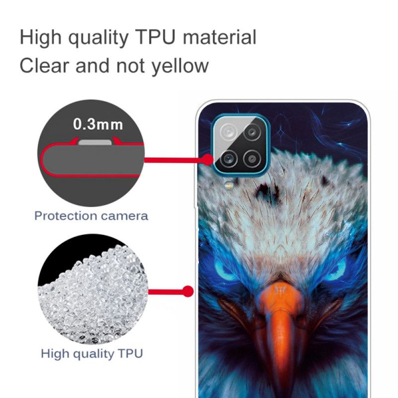 Hoesje voor Samsung Galaxy A12 Adelaar