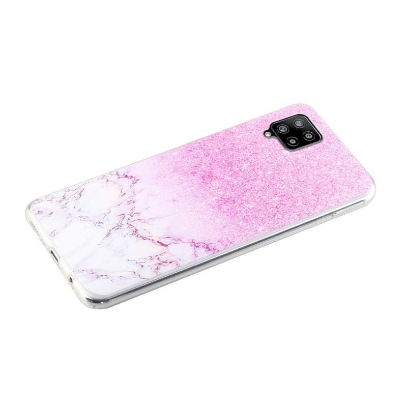 Hoesje voor Samsung Galaxy A12 Marmer