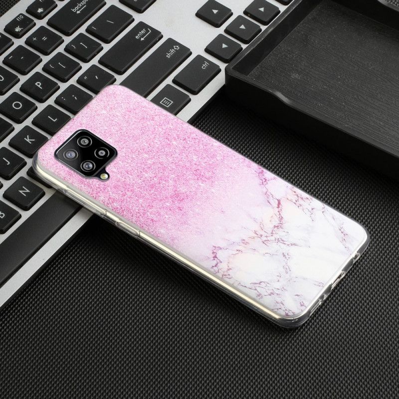 Hoesje voor Samsung Galaxy A12 Marmer