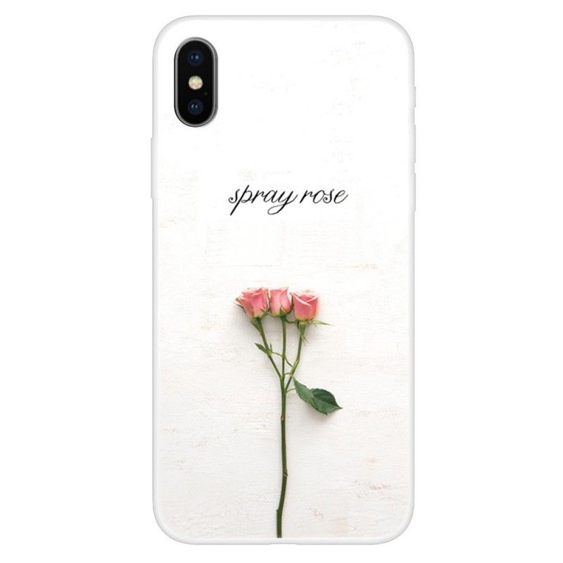 Cover Hoesje iPhone XS Telefoonhoesje Trosrozen