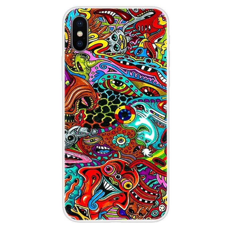 Hoesje iPhone XS Taggekte