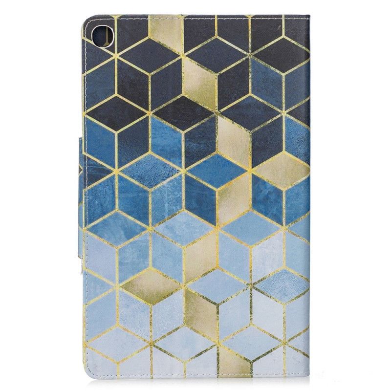 Bescherming Hoesje Samsung Galaxy Tab A 10.1 (2019) Telefoonhoesje Diamanten Design Sluiting