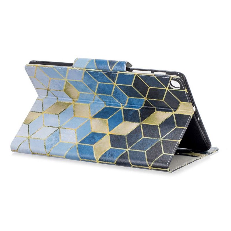 Bescherming Hoesje Samsung Galaxy Tab A 10.1 (2019) Telefoonhoesje Diamanten Design Sluiting