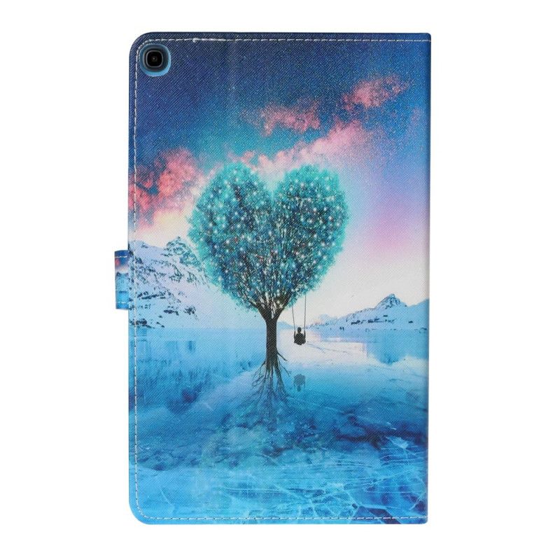 Flip Case Leren Samsung Galaxy Tab A 10.1 (2019) Hartboom