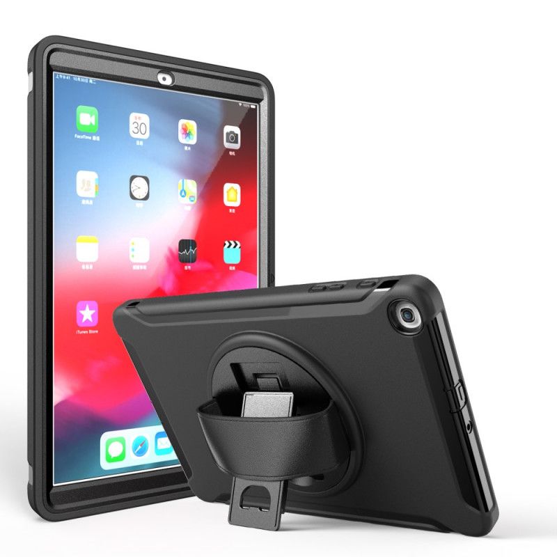 Hoesje Samsung Galaxy Tab A 10.1 (2019) Grijs Zwart Multifunctioneel Bedrijf