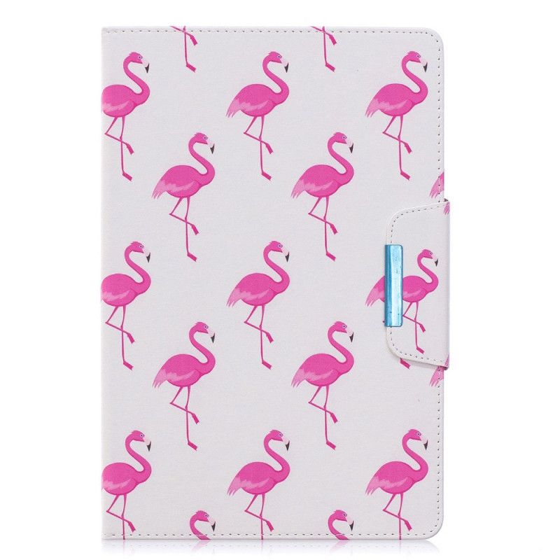 Leren Hoesje Samsung Galaxy Tab A 10.1 (2019) Flamingo'S