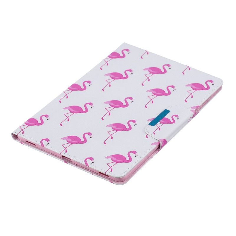 Leren Hoesje Samsung Galaxy Tab A 10.1 (2019) Flamingo'S