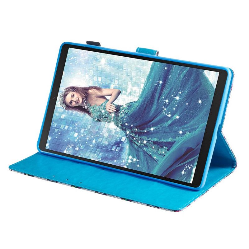 Leren Hoesje Samsung Galaxy Tab A 10.1 (2019) Zeemeermin Glitter