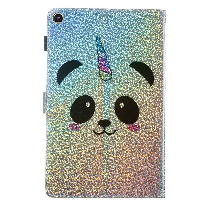 Leren Hoesje voor Samsung Galaxy Tab A 10.1 (2019) Glitterpanda
