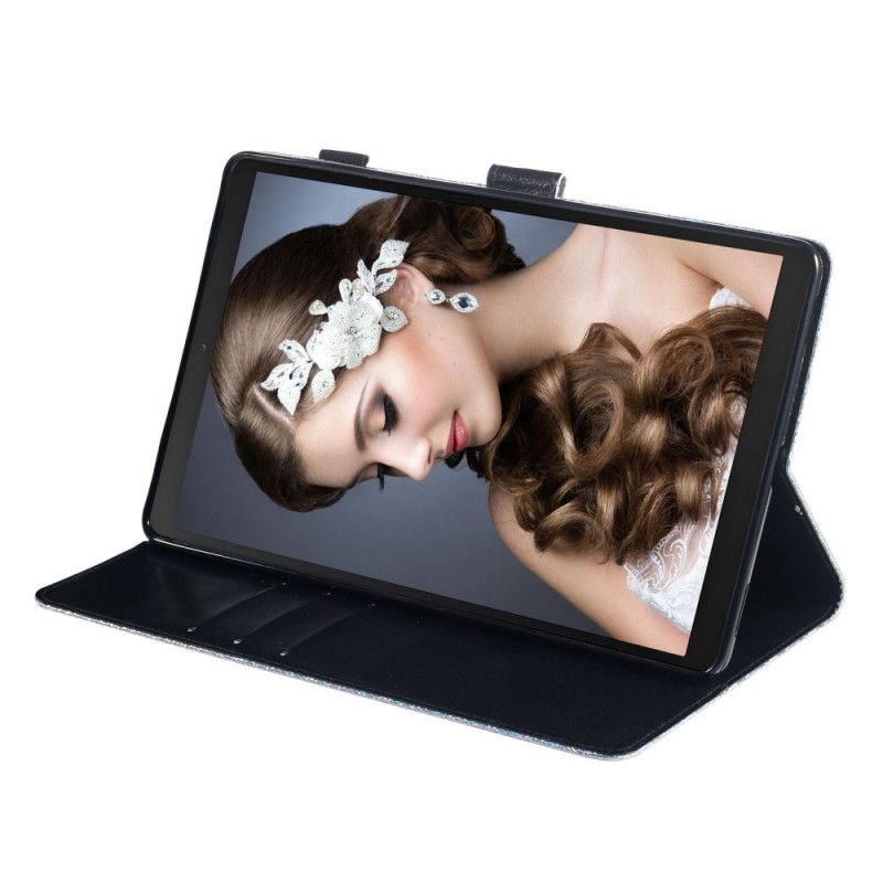 Leren Hoesje voor Samsung Galaxy Tab A 10.1 (2019) Glitterpanda