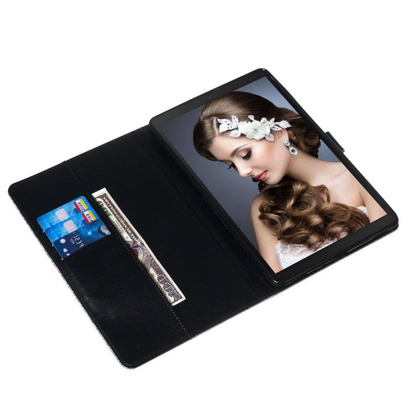 Leren Hoesje voor Samsung Galaxy Tab A 10.1 (2019) Glitterpanda